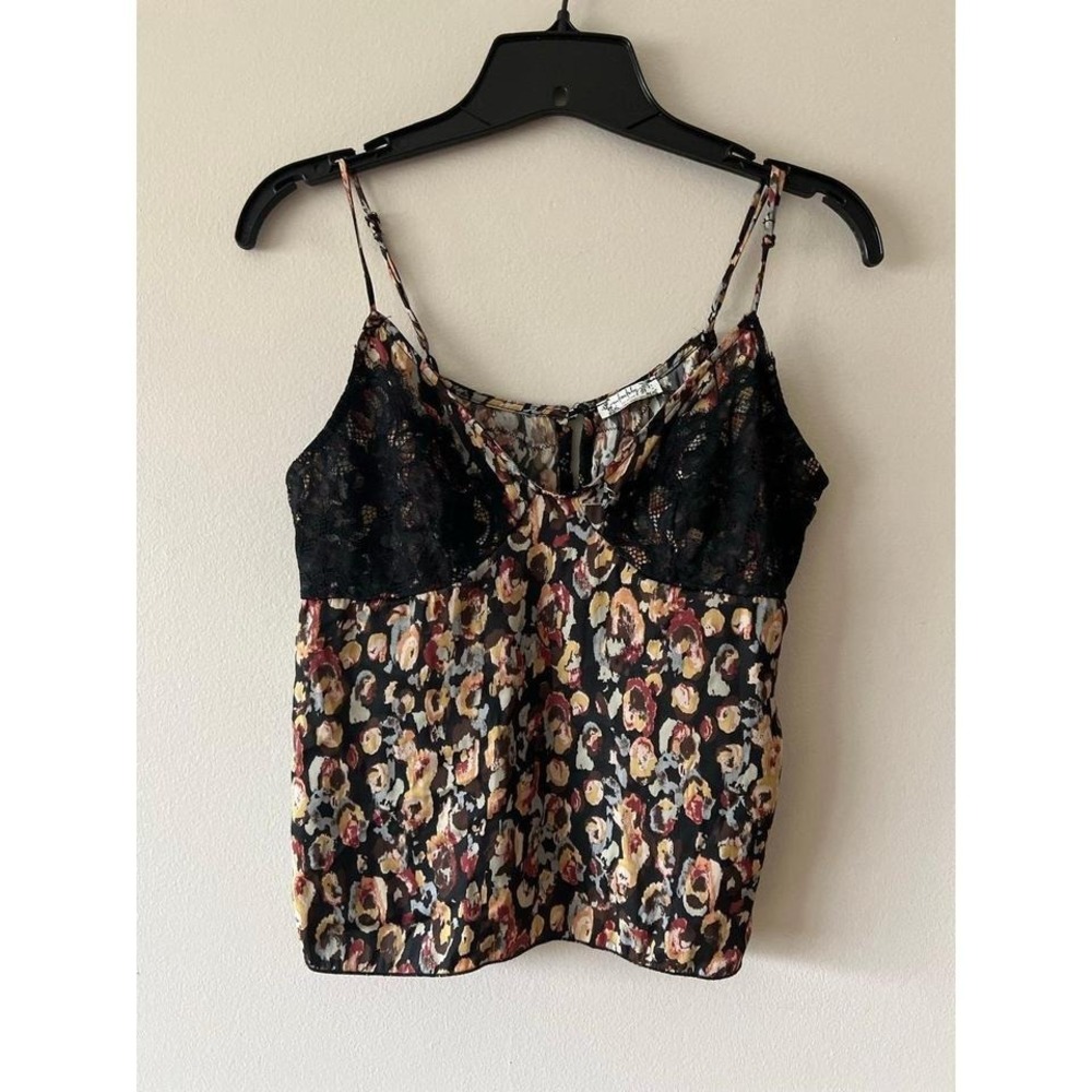 Free People Intimately Little Dreams Floral Lace Camisole Small